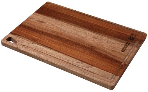 Tabla De Corte Tramontina Rost Para Preparar Y Servir En Madera De Jatoba Combinada Con Acabado Al Aceite 40 X 28 Cm