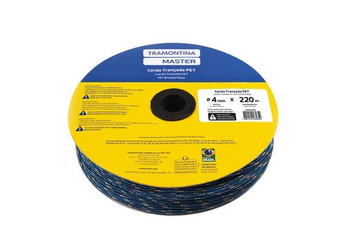Piola Trenzada PET 4 mm Tramontina MASTER