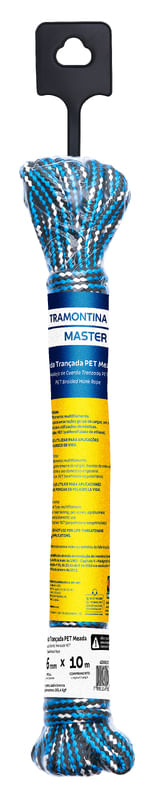 Madeja de Piola Trenzada PET 6 mm x 10 m Tramontina MASTER