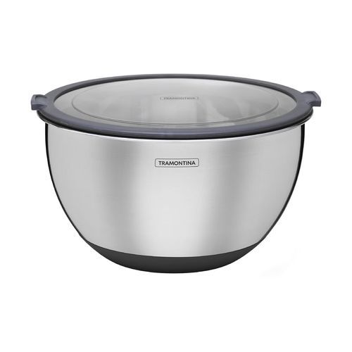 Recipiente Redondo Tramontina Cucina en Acero Inoxidable 5 L