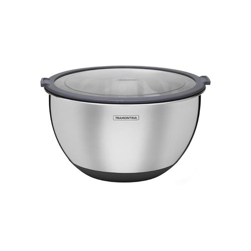 Recipiente Redondo Tramontina Cucina en Acero Inoxidable 3 L