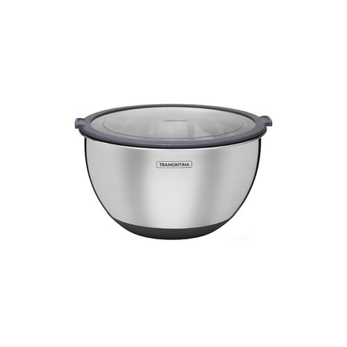 Recipiente Redondo Tramontina Cucina en Acero Inoxidable 1,5 L