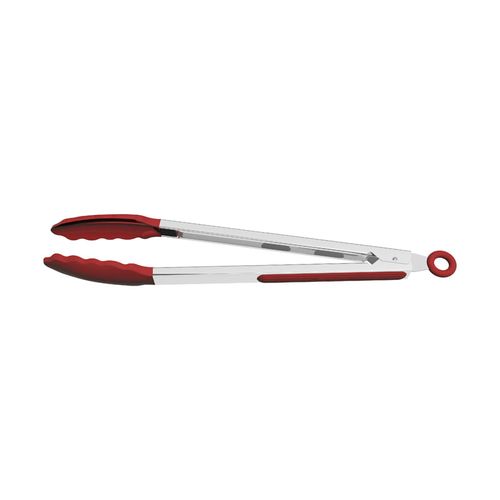 Pinza de Silicona Multiuso Tramontina Softta Rojo 33,9 cm