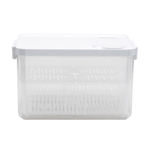 Recipiente Organizador de Heladera Tramontina Organizzare con Control de Humedad 6,2 L