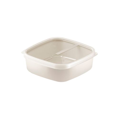 Recipiente MixColor en Polipropileno Algodón con Tapa Transparente 1,1 L