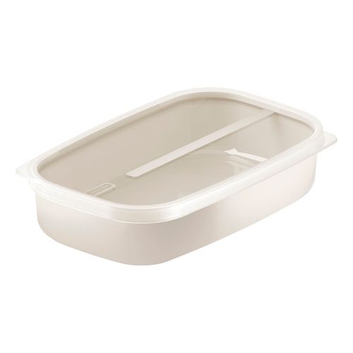 Recipiente MixColor en Polipropileno Algodón con Tapa Transparente 1,7 L