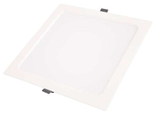 Plafón Led Tramontina Cuadrado De Empotrar Slim 1000 Lm 12 W Bivolt 6500 K Luz Blanca