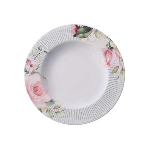 Plato Hondo Tramontina Ornatta en Porcelana Decorada 23 cm