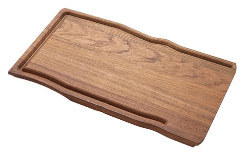 Tabla Tramontina Savia Retangular Grande con Ranura de Madera Jatoba FSC de 49x28 cm