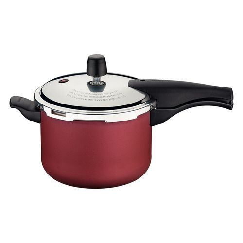 Olla de Presión Tramontina Vancouver Antiadherente Starflon Max Rojo 20 cm 4,5 L