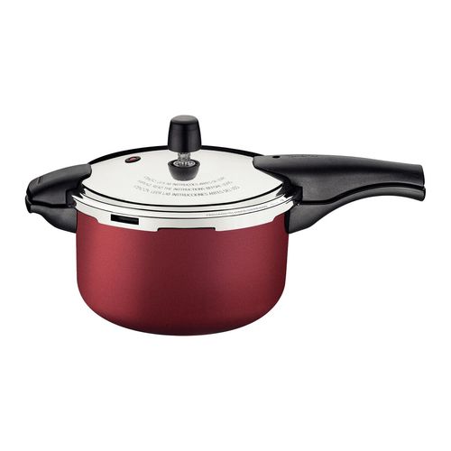 Olla de Presión Tramontina Vancouver Antiadherente Starflon Max Rojo 24 cm 6 L