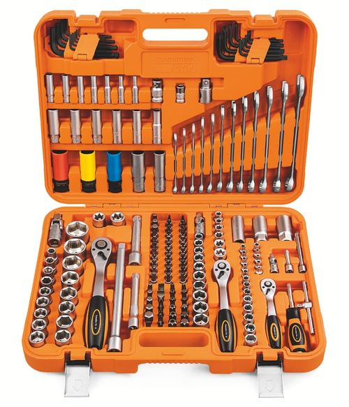 Kit De Kerramientas Para Talleres 176 Piezas Tramontina Pro Con Maletín