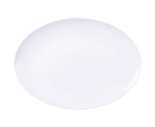 Bandeja Ovalada Tamontina Sophia En Porcelana 32x25 Cm