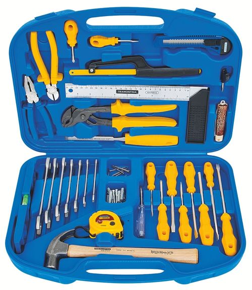 Kit De Herramientas Tramontina Con Maleta - 52 Piezas