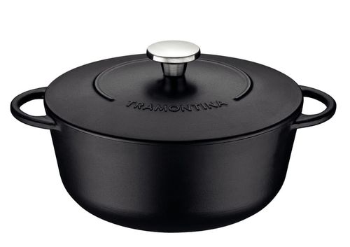 Olla De Hierro Con Antiadherente 28 Cm 6 L Tramontina Trento