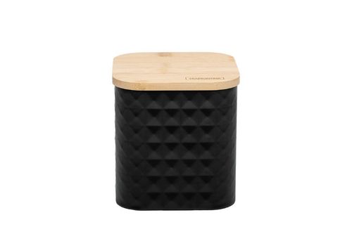 Contenedor Tramontina para Almacenar Alimentos de Acero al Carbono con Tapa de Bambú 1,4 L