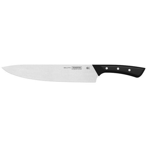 Cuchillo Chef Tramontina Solutta con Lámina en Acero Inoxidable y Mango en Policarbonato y Fibra de Vidrio 10"