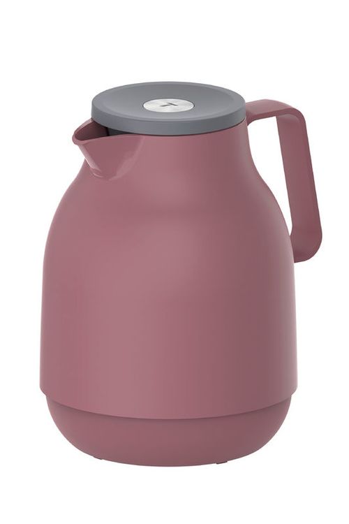 Jarra Térmica Tramontina Exata en Plástico Rosa 1 L Tapa Tapón con Botón de Presión