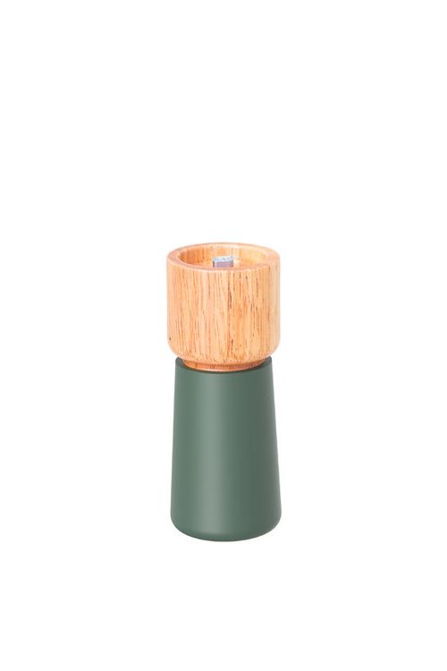 Molinillo de Sal y Pimienta Tramontina Realce en Madera de Caucho de 13,7 cm Verde