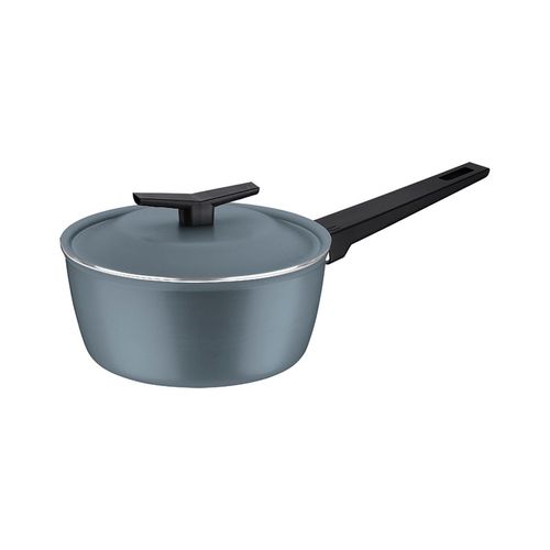 Olla Tramontina Spezia Induction en Aluminio con Revestimiento Interno y Externo en Antiadherente Starflon Excellent Azul Ardosia 18 cm 1,9 L