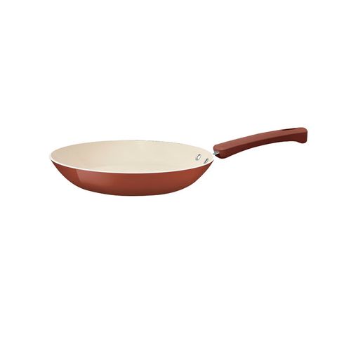 Sartén Tramontina Veronese en Aluminio Reciclado con Revestimiento Interno Cerámico y Externo Siliconado Arcilla 20 cm 0,8 L