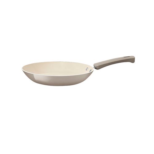 Sartén Tramontina Veronese en Aluminio Reciclado con Revestimiento Interno Cerámico y Externo Siliconado Beige Mineral 20 cm 0,8 L