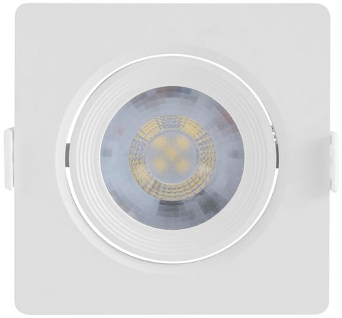 Spot Led Cuadrado 5 W - 3000K Blanco Tramontina