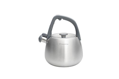 Tetera Tramontina de Acero Inoxidable con Silbato y Mango de Nailon 2,5 L